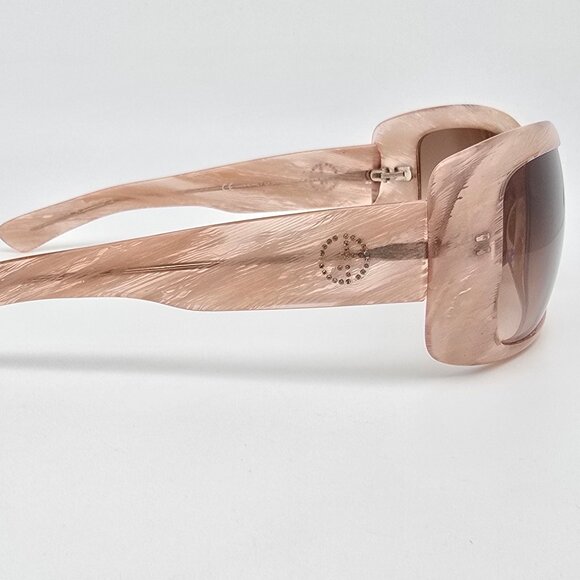 Giorgio Armani GA 53 V99S2 Beige Rhinestone Frame Brown Gradient Lens Sunglasses main image 7